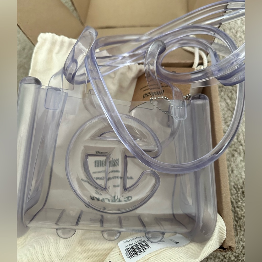 Telfar X Melissa Small Clear Shopping Bag